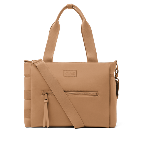 Dagne Dover Wade Diaper Tote In Camel