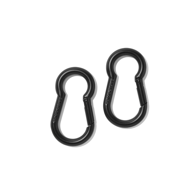 Carabiner Set in Onyx