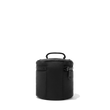 Dagne Dover small Mila Toiletry Pouch in black seen from the back.
