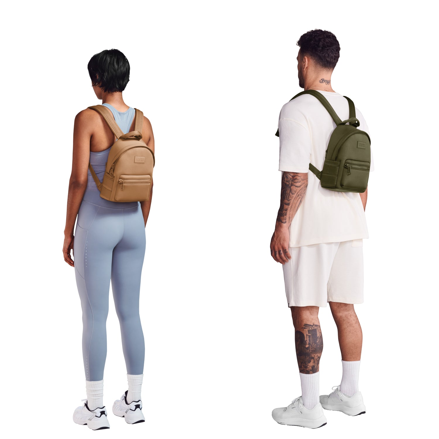 <span class='ways-to-wear'>Ways to Wear</span>Model Left: Varsha is 5'11", Model Right: Blake is 6'1"