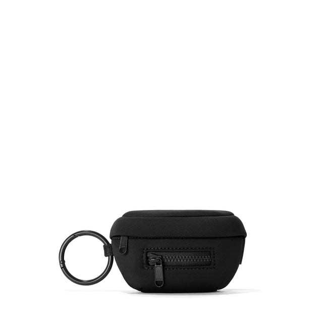 Dagne Dover Ace Keychain in black.