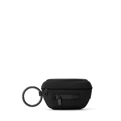 Dagne Dover Ace Keychain In Onyx In Onyx