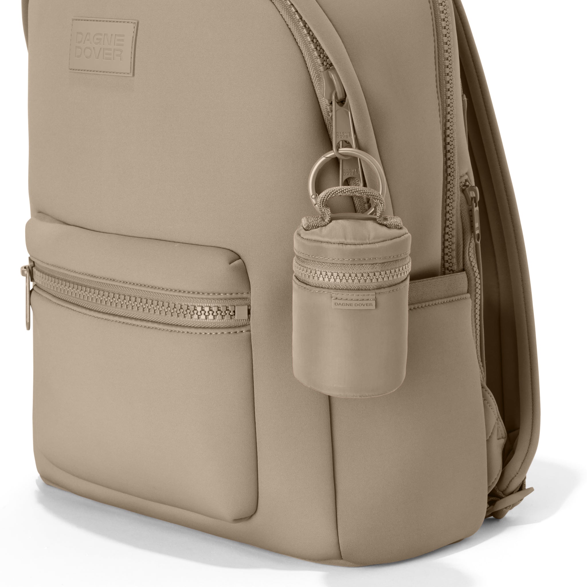 Mila Keychain in Khaki