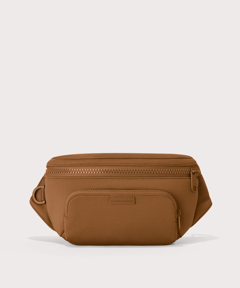 Jax in a saturated, warm medium-brown with burnt orange undertones
