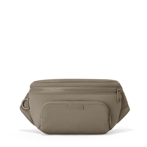 Dagne Dover Jax Large Fanny Pack In Khaki In Khaki