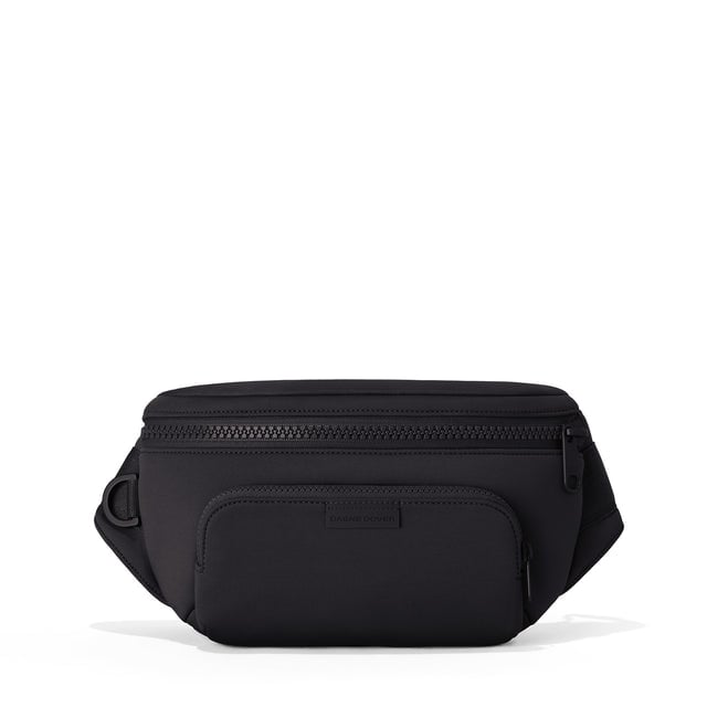Dagne Dover Jax Large Fanny Pack in Onyx.