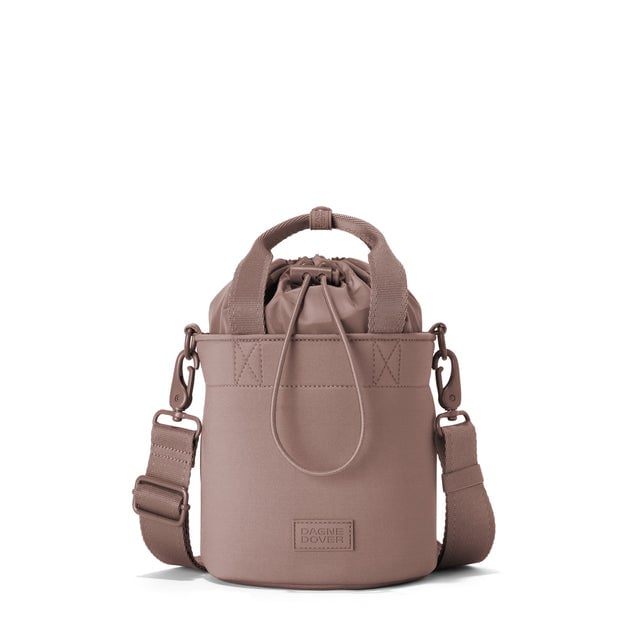 Dagne Dover Nico Bucket Bag in Dune.