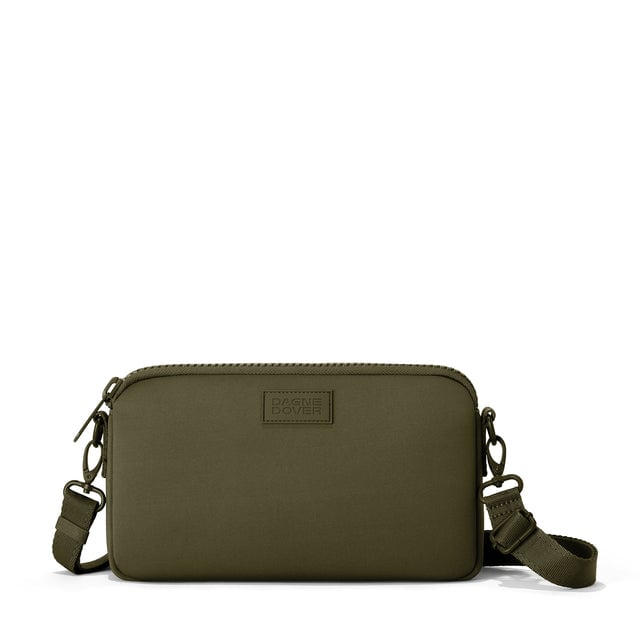 Dagne Dover Nora Shoulder Bag in Dark Moss