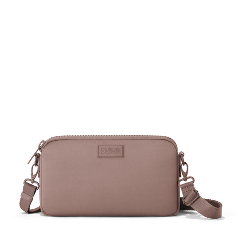 DAGNE DOVER NORA SHOULDER BAG IN DUNE