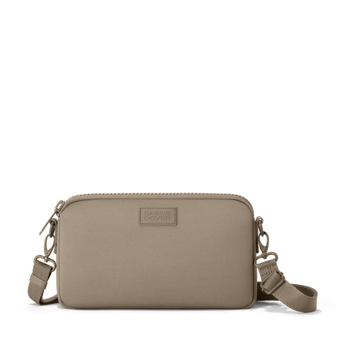 Dagne Dover Nora Shoulder Bag In Khaki In Khaki