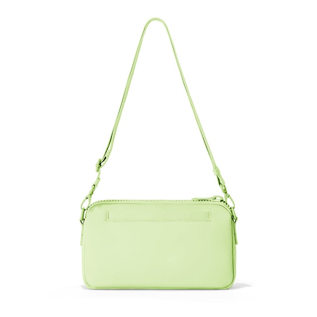 Dagne Dover Nora Shoulder Bag in Matcha Latte, back angle