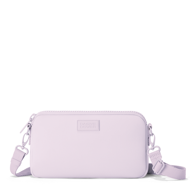 Dagne Dover Nora Shoulder Bag in a soft purple with grey undertones
