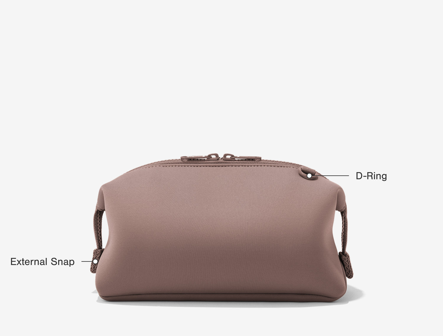 Back Features: D-Ring, External Snap