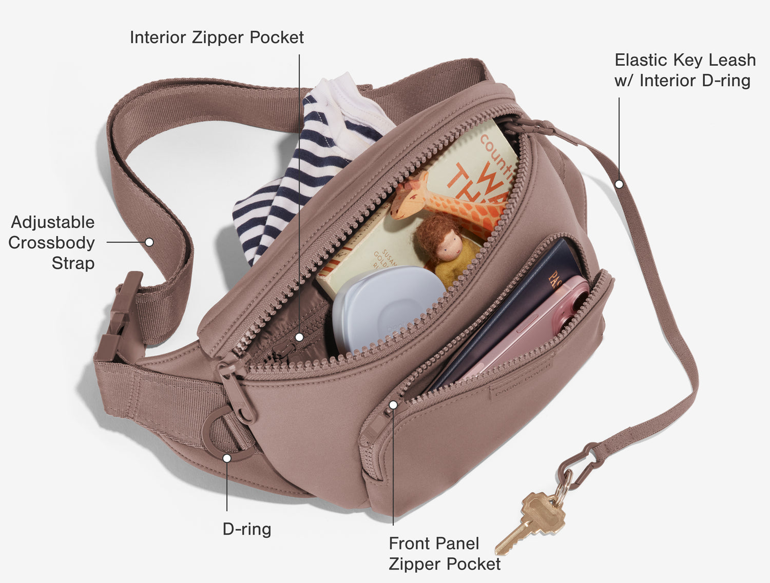 Large Crossbody Fanny Pack - Jax Large Fanny Bag | Dagne Dover Large Crossbody Fanny Pack - Jax Large Fanny Bag | Dagne Dover