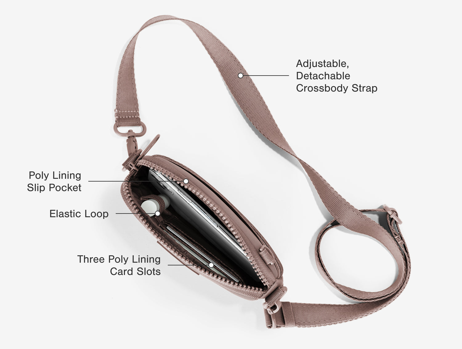 Mara Phone Sling - Neoprene Phone Sling | Dagne Dover