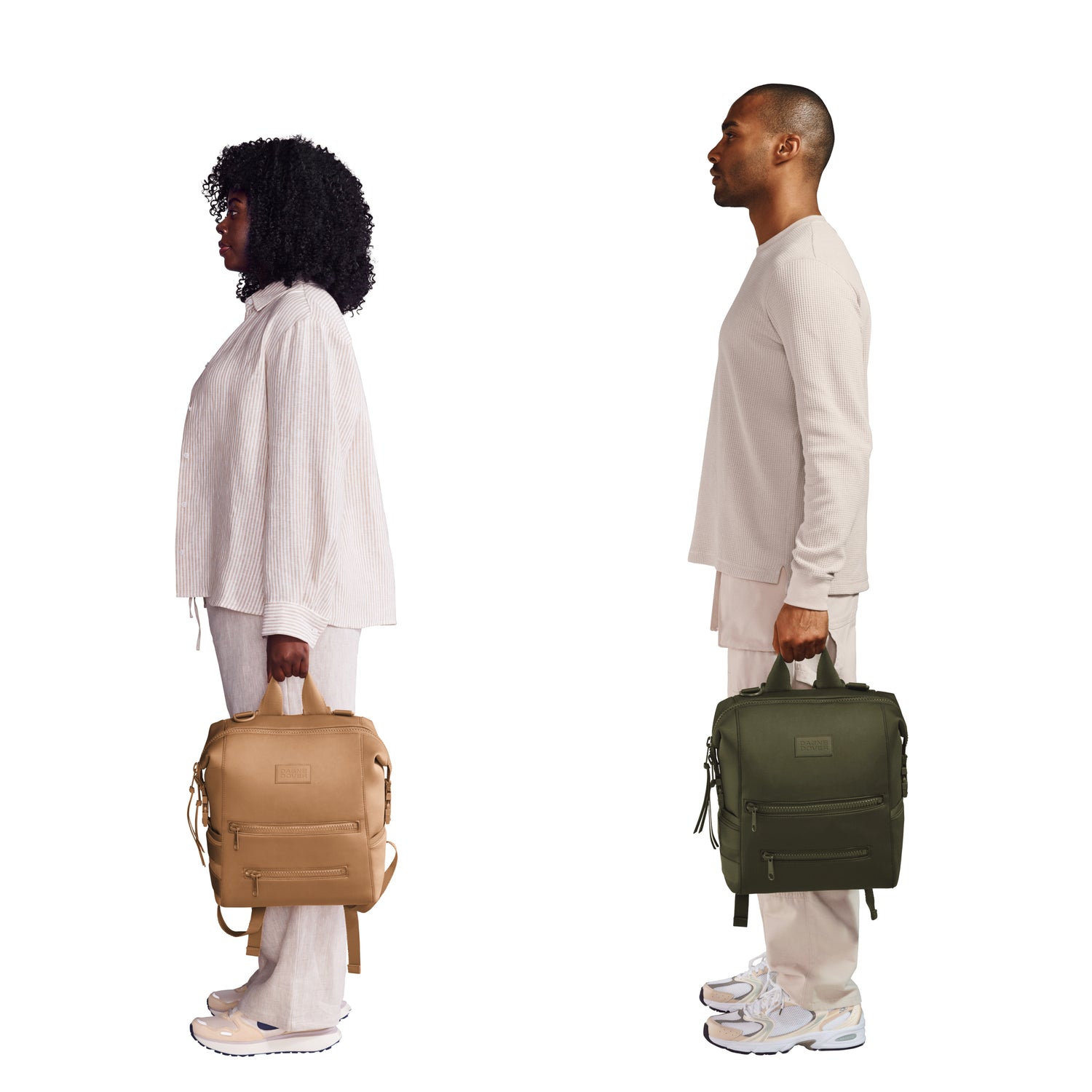 <span class='ways-to-wear'>Ways to Wear</span>Model Left: Akesha is 5'9", Model Right: Jenry is 6'0"