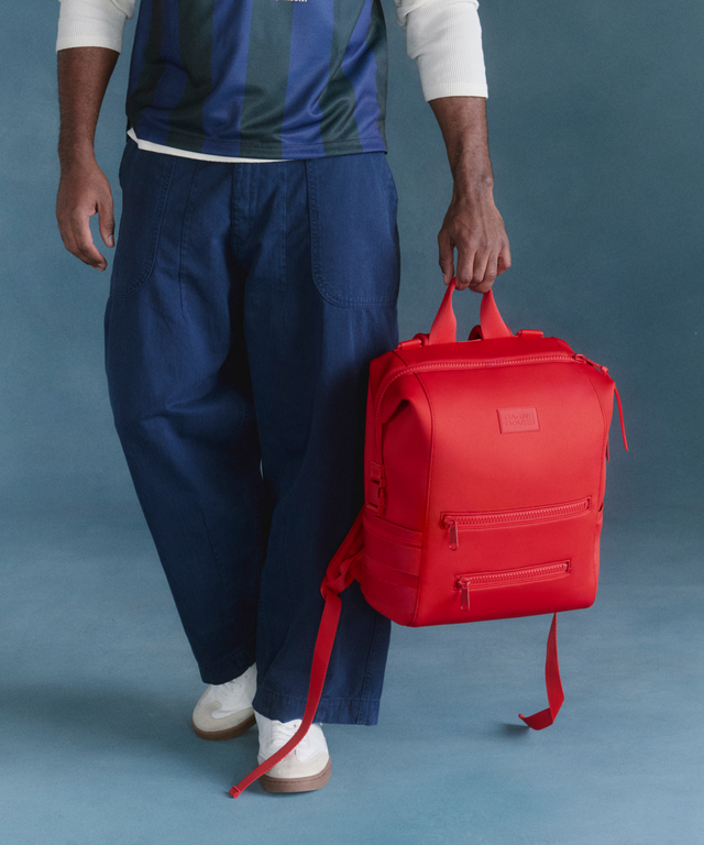 Indi Diaper Backpack in Cherry, Large