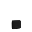Dagne Dover Accordion Card Case in black seen from an angle.