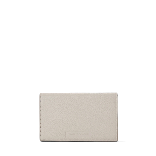 Accordion Travel Wallet in Bone