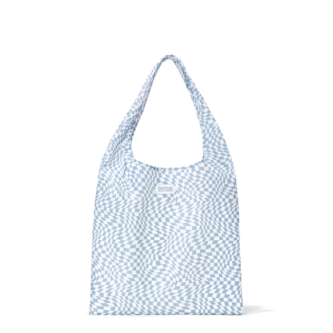 Dash Grocery Tote in Check Mix