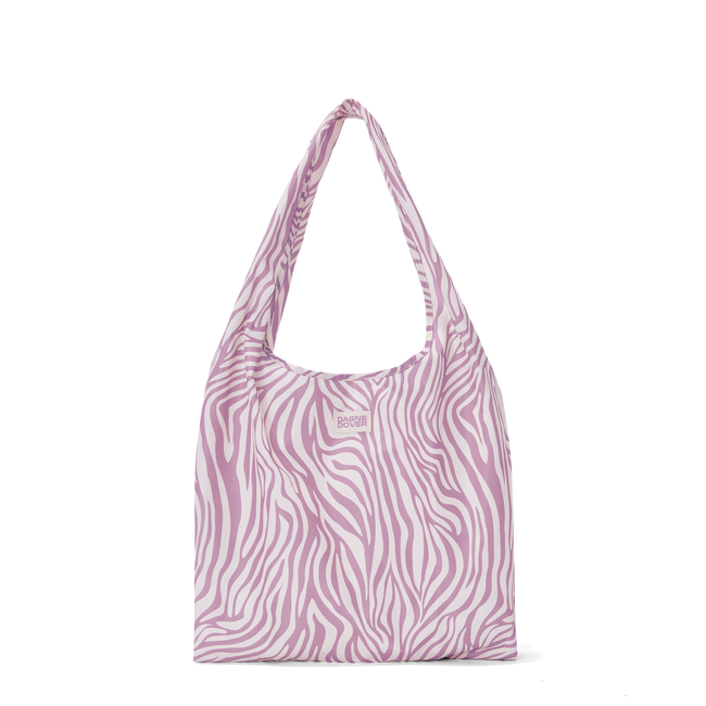 Dash Grocery Tote in Zebra Print