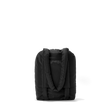 Dagne Dover Kal Drawstring Tote in black seen from the side.