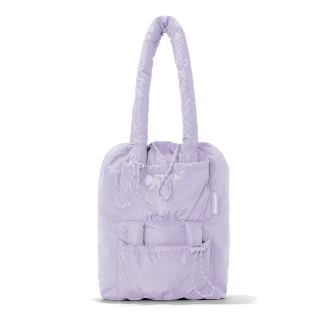 Kal Drawstring Tote in Dusk Violet