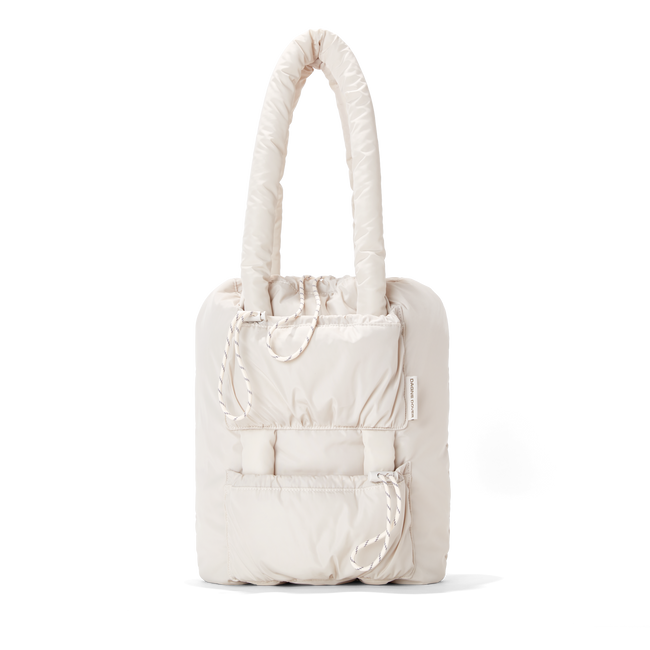 Kal Drawstring Tote in Moonbeam