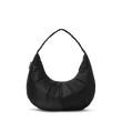 Dagne Dover Rider Shoulder Bag in black seen from a side.
