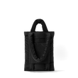 Dagne Dover Jemi Puff Tote in black with the 12