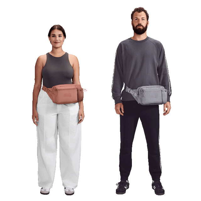 Model Left: Luma is 5’10”, Model Right: Phil is 6’3”