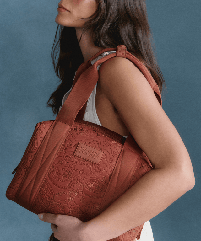 Landon Carryall in Sweet Tea Paisley, Small