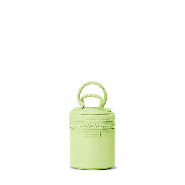 Dagne Dover Mila Keychain in a vibrant, creamy green.