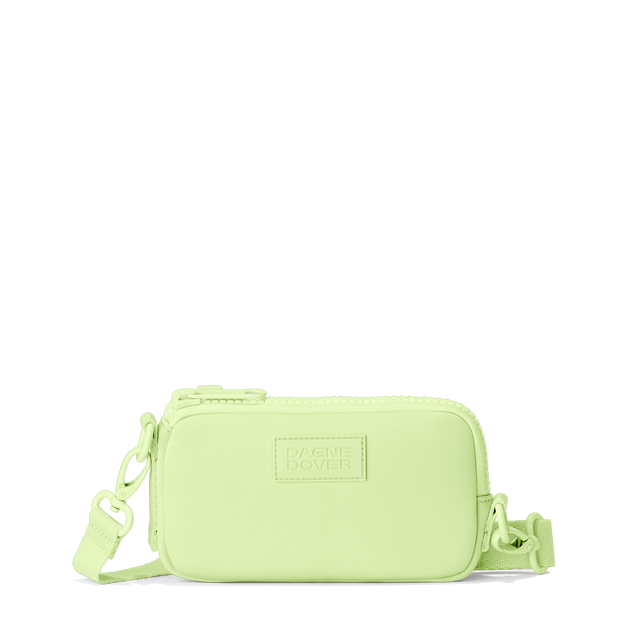 Dagne Dover Mara Phone Sling in matcha green.
