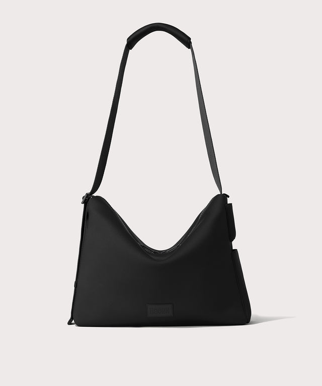 Enzo Messenger Bag in Onyx