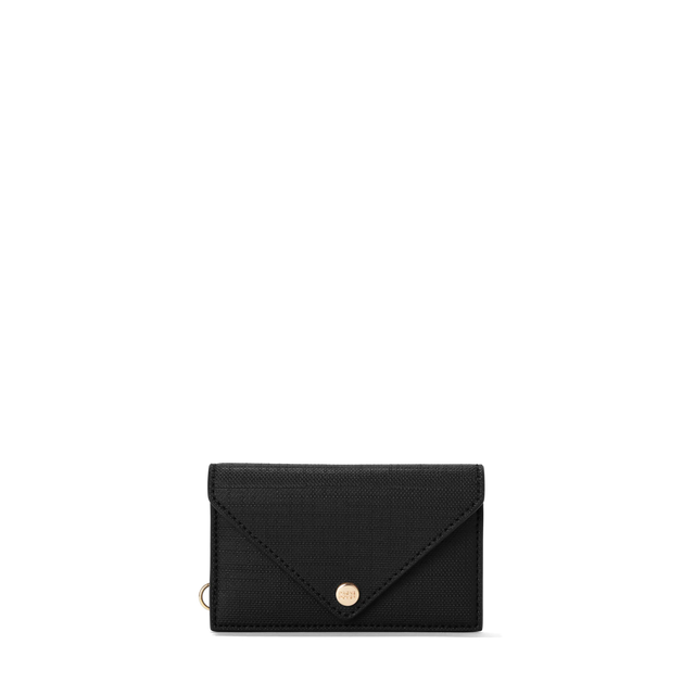 Dagne Dover vegan Card Case in black.