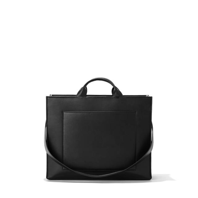 Dagne Dover medium vegan Daily Tote in black with the 11