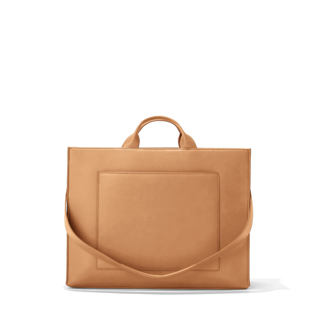 Dagne Dover large vegan Daily Tote in brown with the 11