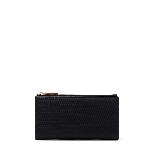 Dagne Dover Slim Wallet in black.