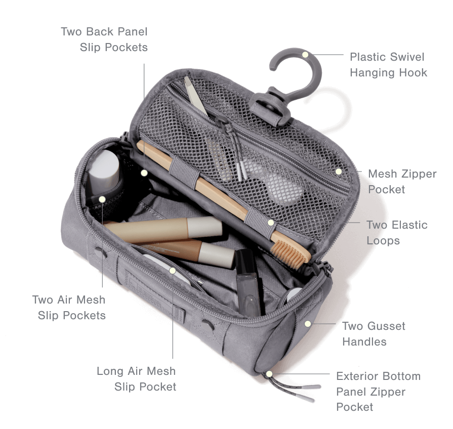 Toiletries Travel Kit Seoul Dopp Kit Dagne Dover