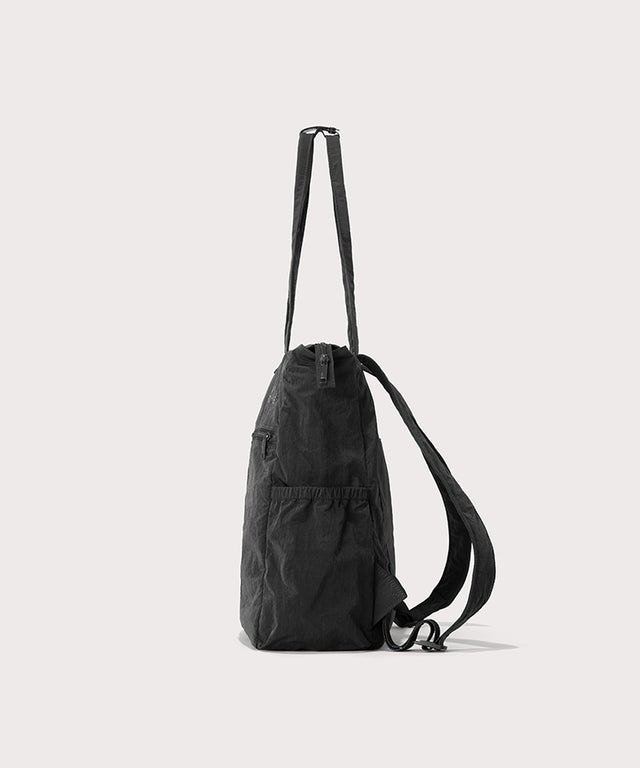 Super Soft Convertible Backpack in Onyx