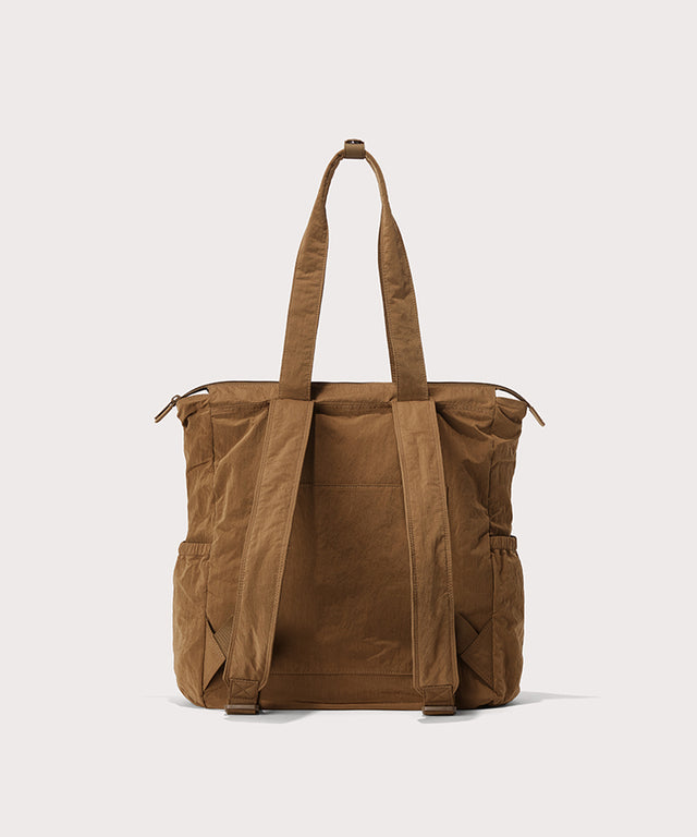 Super Soft Convertible Backpack in Trench