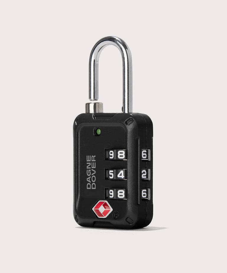 Lyon Luggage Lock in Onyx