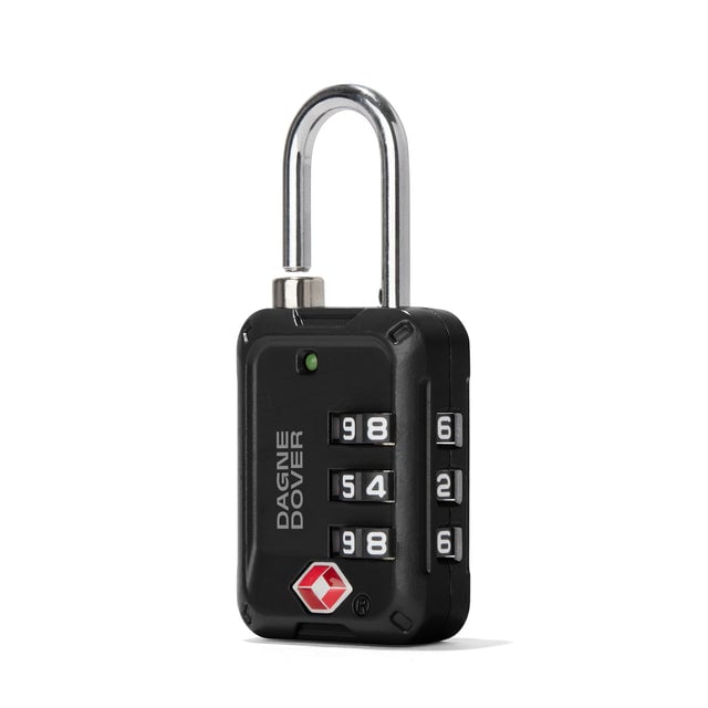 Lyon Luggage Lock in Onyx