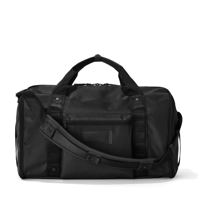 Front view of Monaco garment duffle in onyx