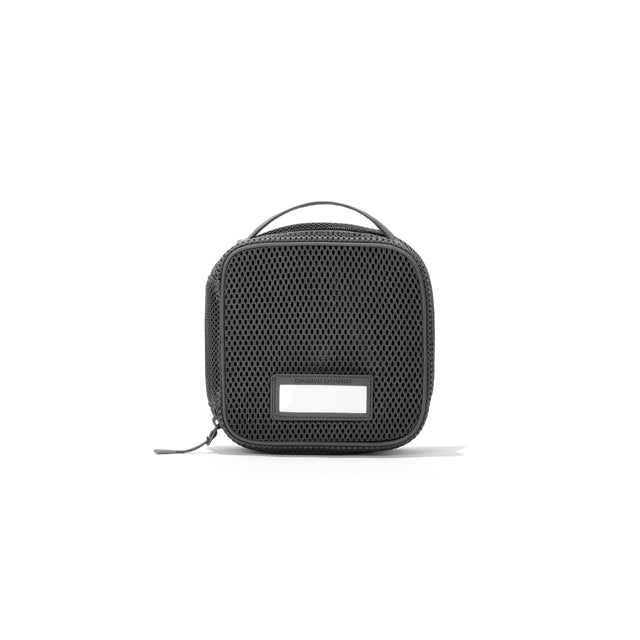 Front view of Small Roma packing cube in carbon grey