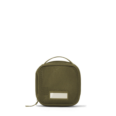 Dagne Dover Roma Packing Cube In Dark Moss Air Mesh In Dark Moss Air Mesh