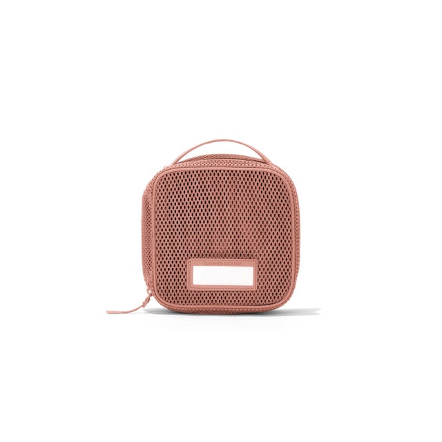 Front view of Small Roma packing cube in warm dust