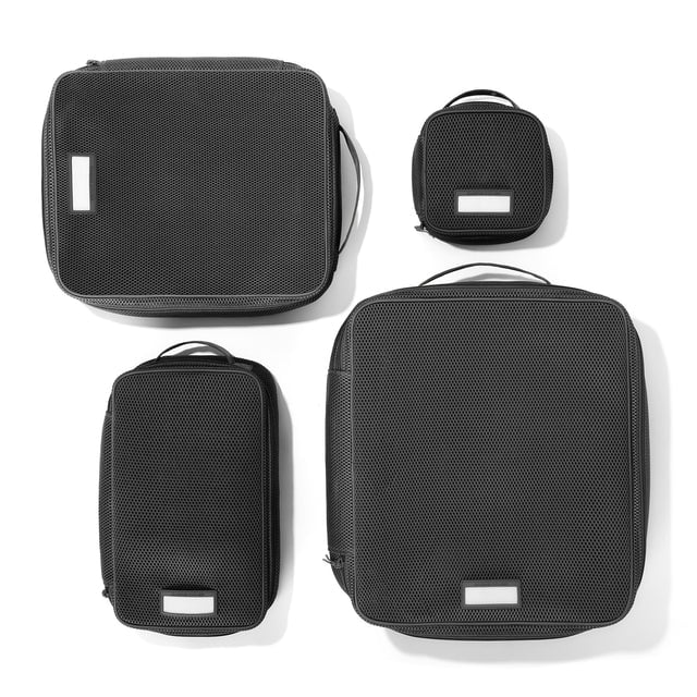 Roma Packing Cube in Carbon Air Mesh, Small