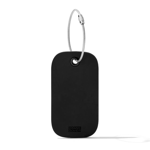 Lima Silicone Luggage Tag in Onyx